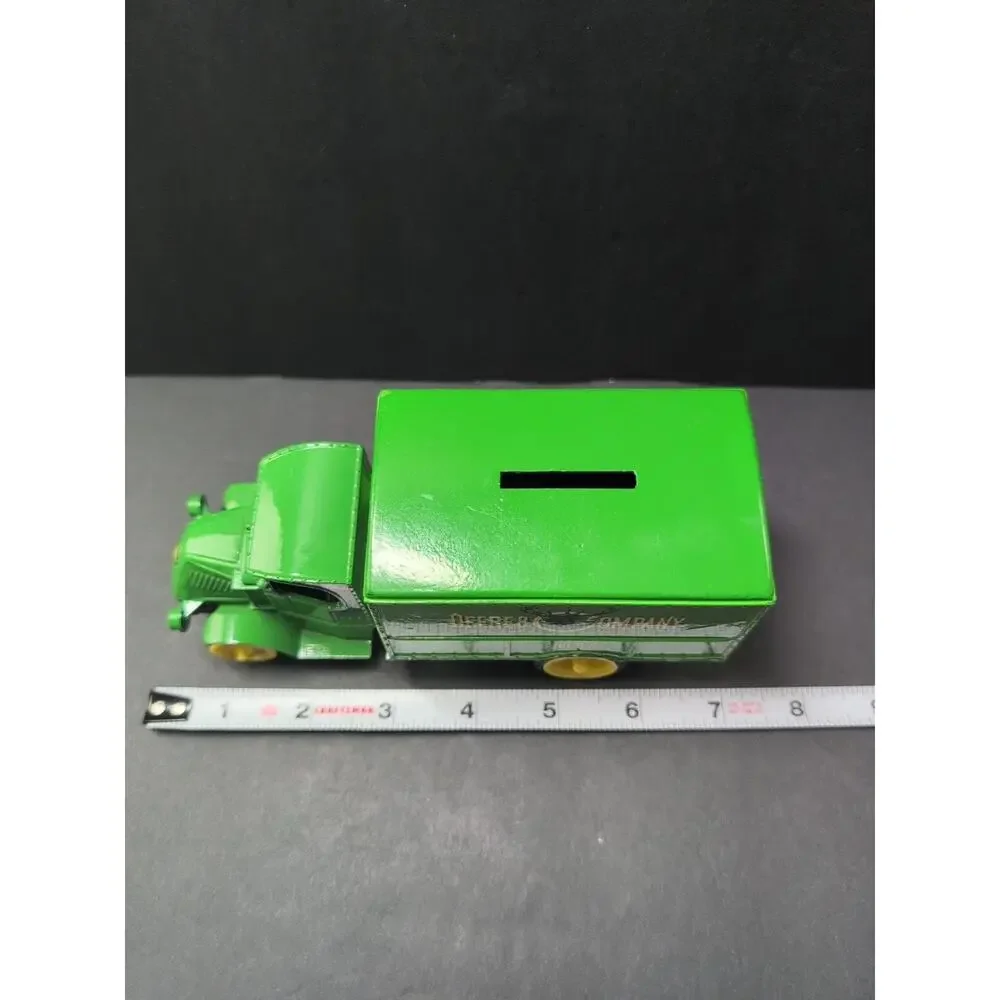 Ertl 1926 Mack Truck Van Coin Bank Die-Cast Metal John Deere